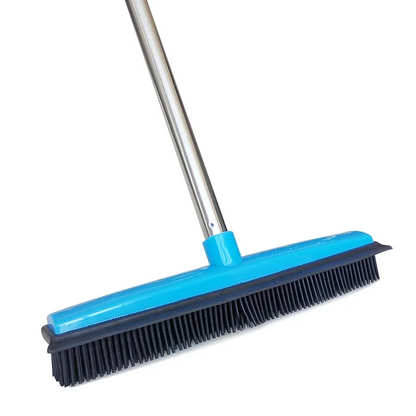 Pelilon™ - Pet Hair Remover Rubber Broom